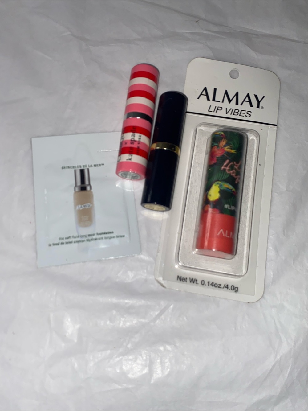 ALMAY Lip Vibes Tropical Coral Lipstick + Two Bonus Tubes bundle mix